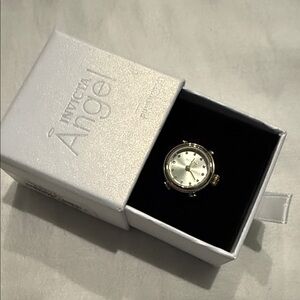 Invicta Angel Gold and silver watch ring